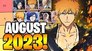 AUGUST 2023 BEST PVE UNITS FOR EACH ATTRIBUTE TIER LIST! Bleach Brave Souls!