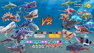 Hungry Shark Evolution - Normal Sharks Vs Special Power Sharks Ability - All 28 Sharks Unlocked