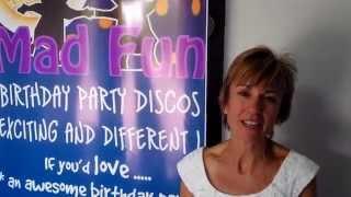 Mum talks about her daughters parties at MadFun