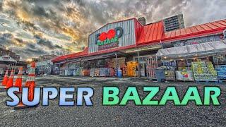 NYC Best SuperMarket Tours 2023: Food Bazaar Supermarket (Bushwick Brooklyn) 4K