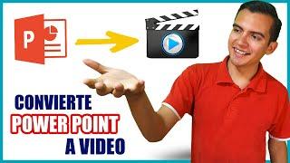 Convertir POWERPOINT a VIDEO ️ La mejor forma - sin Programas ¡¡Funciona!!