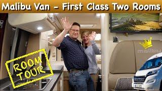 Malibu Van Neuheit 2021: First Class - Two Rooms exklusive "Roomtour"
