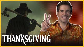 Eli Roth 'Thanksgiving'  Interview | Tarantino, Returning To Horror & More