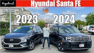 Old vs New. Hyundai Santa Fe SUV