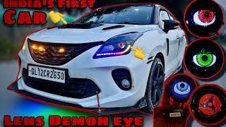 Demon Eye Projector Lens Headlight For All Cars  | Modified Baleno | Techno Khan