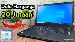 SPEK OKE HARGA TERJANGKAU.. Unboxing Lenovo Thinkpad T480