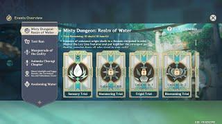 Sensory Trial | Misty Dungeon: Realm of Water | 4.2 Event [ Genshin Impact ]