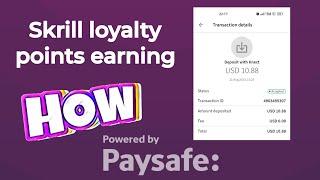 Skrill loyalty point free earning withdraw How to earn skrill loyalty points and earn live show