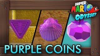 Super Mario Odyssey - All 1000 Purple Coins (All Kingdoms)