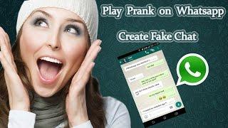 How to make Fake whatsapp chats | Create fake screenshot on Whatsapp | 2020