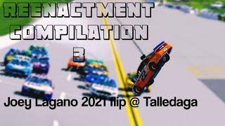 Reenactment compilation 3 - Joey Lagano 2021 flip @ Talledaga