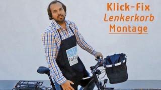 Klickfix Montage: So befestigst du deinen Lenkerkorb am Fahrrad
