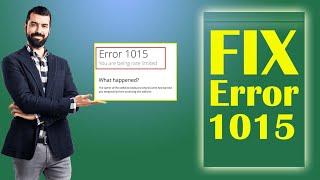 How to Fix Error Code 1015 || You are being rate limited Error 2023 | Error 1015