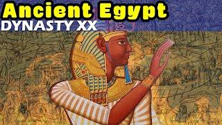 History of Ancient Egypt: Dynasty XX - Sea Peoples, Late Bronze Age Collapse and the End of an Era