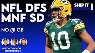 NFL Week 16 MNF Showdown | Saints @ Packers | DraftKings DFS Picks, Plays & Process