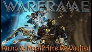 Warframe - Rhino Prime & Mag Prime Re-Vaulted