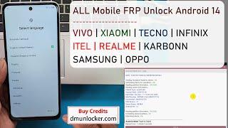 1 Click FRP Unlock All Android 14 FRP Tool 2025 | Android Multi Tool | VIVO  XIAOMI  TECNO  INFINIX