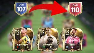 Finally Made it to 110 OVR! Huge Squad Upgrade Part: 3! | Funny FC Mobile #fifamobile