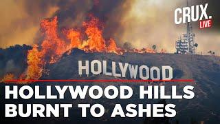 California Wildfire Live | Fire Breaks Out In Hollywood Hills | Los Angeles Fire Live | US News