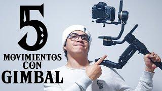 5 MOVIMIENTOS CON GIMBAL PARA TUS VIDEOS!!