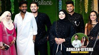 Ibrahim-Bushra,Sufiyan-Nida,Beauty Khan,Arbaz Mallick At Adnaan Shaikh-Ayesha Sangeet Ceremony