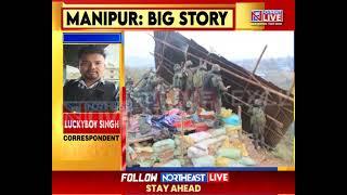 Manipur Police Crackdown: Illegal Arms Seized, 12 Bunkers Destroyed on NH-2