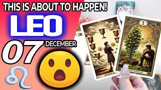 Leo ️THIS IS ABOUT TO HAPPEN! horoscope for today DECEMBER 7 2024 ️ #leo tarot DECEMBER 7 2024