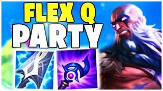 FLEX Q PARTY mit den KRIMINELLEN | Noway4u Highlights LoL