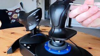 T-FLIGHT HOTAS 4 - How to stop the dreaded YAW DRIFT ( jitter ) on your new flight stick