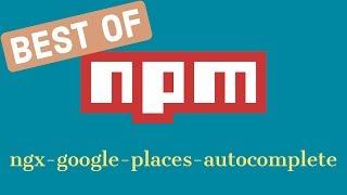 Angular 2 Google Places Autocomplete