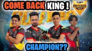 Come Back King Total Gaming Esports || Freefire Pro League Tournament highlights️