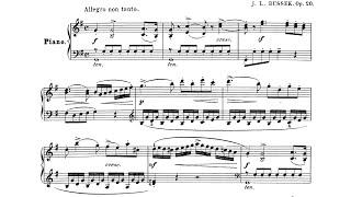 JL Dussek: Sonatina in G Major Op. 20 No. 1  -  Hans Kann, 1972 - MHS 4207