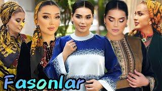 Taze vip turkmen moda koynek fasonlar | Dresses for women | instagram fasonlar 2024