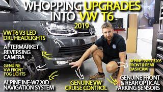 Whopping Upgrades into this 2019 VW T6 Transporter! - Full Walkthrough & Demo