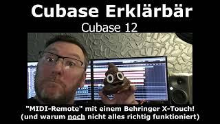 Cubase 12 -  "MIDI Remote" mit Behringer X Touch