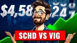 Turn $100k into $4.5 Million: The SCHD vs VIG Dividend ETF Challenge