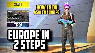 How to Change Europe Server in Pubg Lite | Asia to Europe | How to get Asia in Pubg Mobile Lite