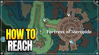 How to Unlock Teleport Waypoints In Fortress of Meropide | World Quests & Puzzles |【Genshin Impact】