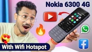 Nokia 6300 4G All Features Phone Killer | Unboxing and review | Nokia Keypad Phone