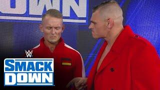 Gunther uses a painful chop to motivate Ludwig Kaiser: SmackDown, July 15, 2022