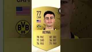 Evolution of Reyna on FIFA (fifa21-eafc24) #youtube #easportfc24 #reyna