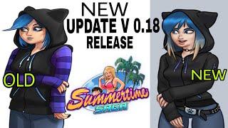 Summertime Saga V.0.18 Update Release || Re-designed characters || How to download