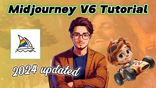 Midjourney AI v6 Tutorial: how to use mid journey AI in 2024 