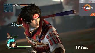 SAMURAI WARRIORS 4 (RPCS 3) - Ryzen 5 3500U Vega 8 - PC Gameplay Test