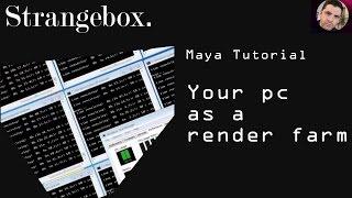 Maya : Turn your machine into a render farm  SUBSCRIBE for Updates