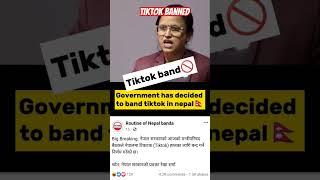 Tiktok banned in Nepal #nepal #news