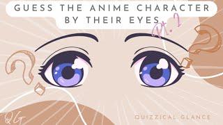 Anime Character by Eyes Quiz!  pt. 2 ~~ Anime quiz 6 #animequiz