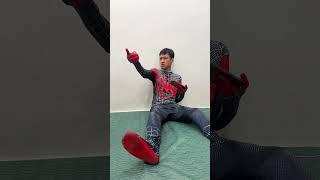 Spider-man gets hit in the face by a dwarf #spideylife