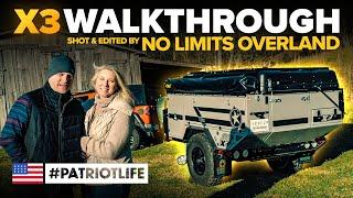 USA Patriot Campers X3 Walkthrough - Shot And Edited By No Limits Overland