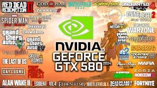 GeForce GTX 580 in 2024 - Test in 40 Games